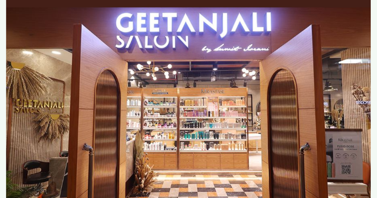 Geetanjali Salon, Select City Walk, Delhi Revamps its flagship store!